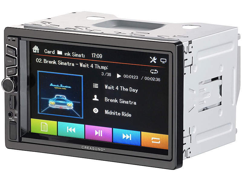 ; 2-DIN-MP3-Autoradios mit Bluetooth und Video-Anschluss, MP3-Autoradios (1-DIN) 2-DIN-MP3-Autoradios mit Bluetooth und Video-Anschluss, MP3-Autoradios (1-DIN) 
