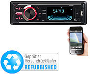Creasono MP3-Autoradio mit DAB+, Bluetooth, Freisprecher, Versandrückläufer; Bluetooth-Autoradios (1-DIN) 