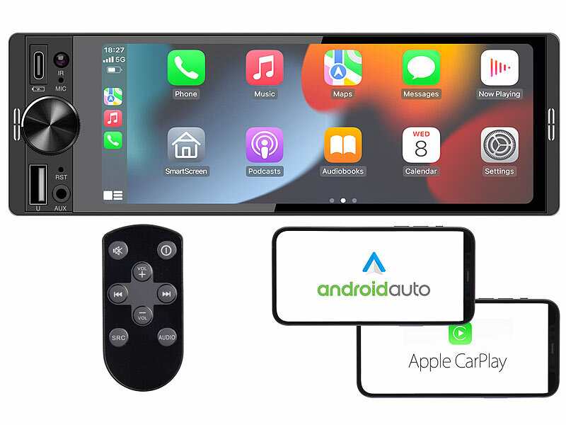 ; Bluetooth-Autoradios (1-DIN)