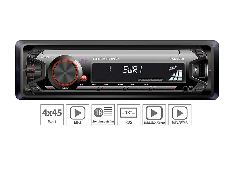 ; Bluetooth-Autoradios (1-DIN) 