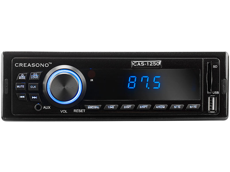 ; Bluetooth-Autoradios (1-DIN) 