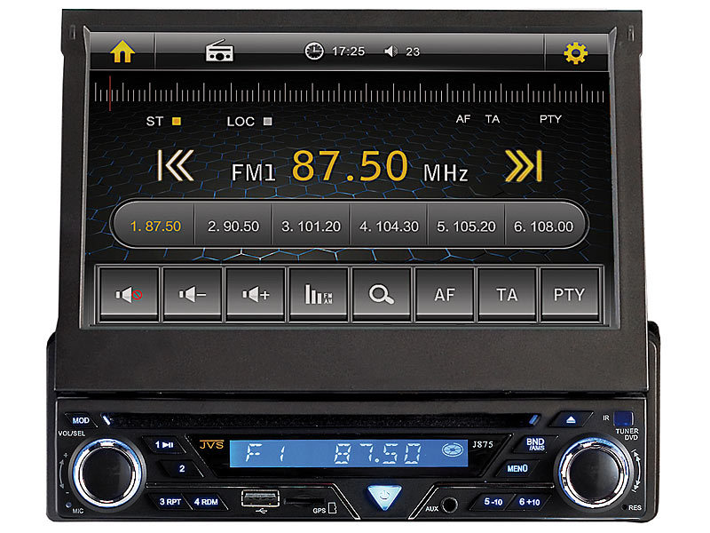 ; 1 DIN Navigations-Systeme 