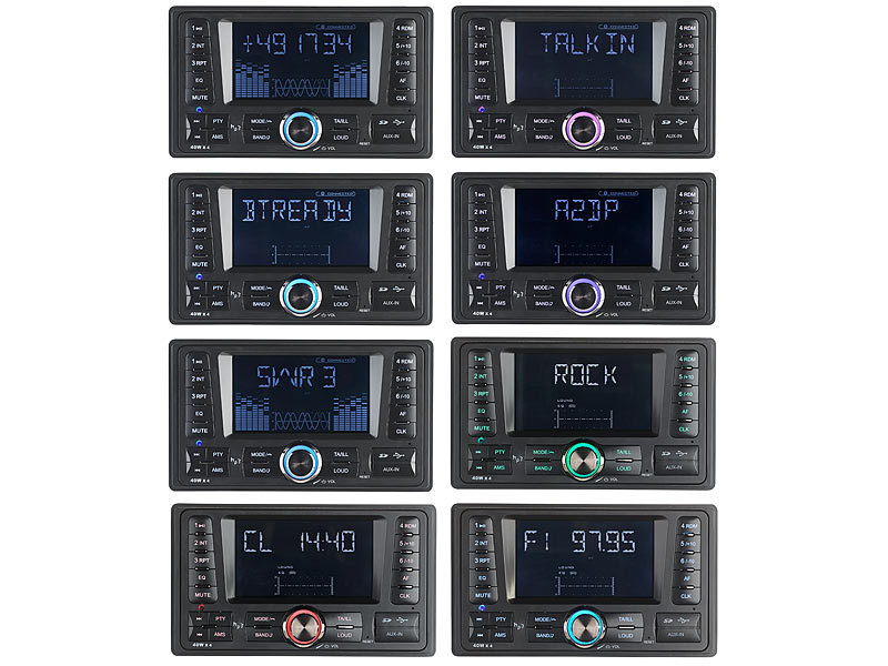 ; Bluetooth-Autoradios (1-DIN) Bluetooth-Autoradios (1-DIN) 