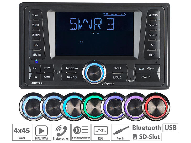 ; Bluetooth-Autoradios (1-DIN) Bluetooth-Autoradios (1-DIN) 