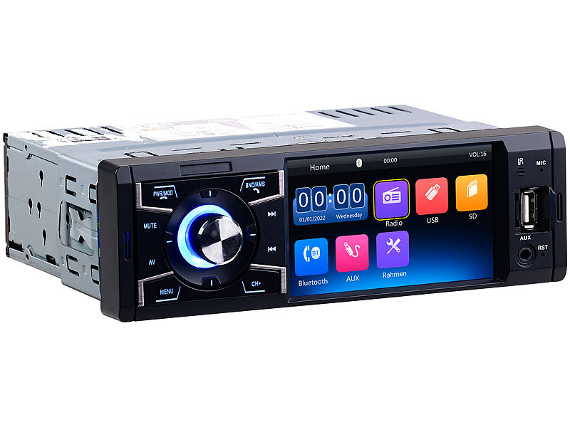 ; Bluetooth-Autoradios (1-DIN) Bluetooth-Autoradios (1-DIN) Bluetooth-Autoradios (1-DIN) 