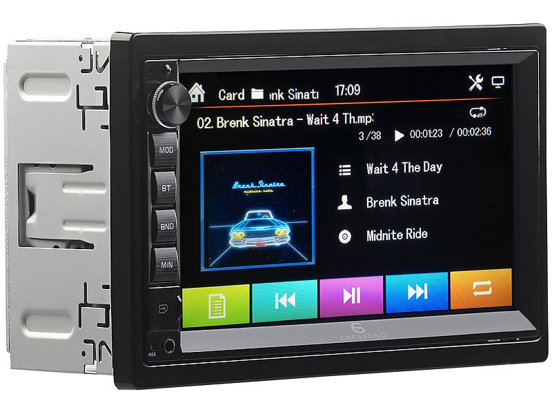 ; DAB+ Autoradios mit Bluetooth & MP3 