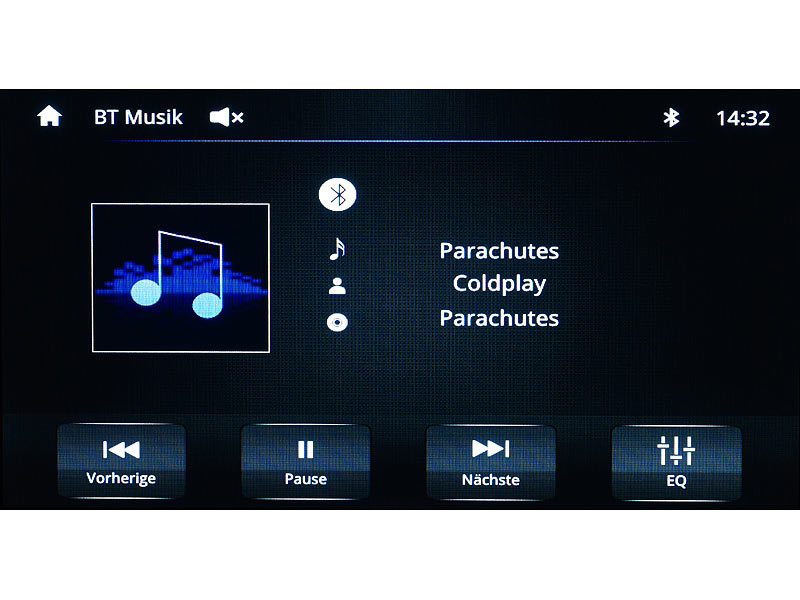 ; 2-DIN-MP3-Autoradios mit Bluetooth und Video-Anschluss 