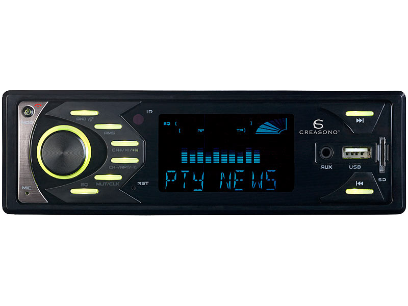 ; Bluetooth-Autoradios (1-DIN) 