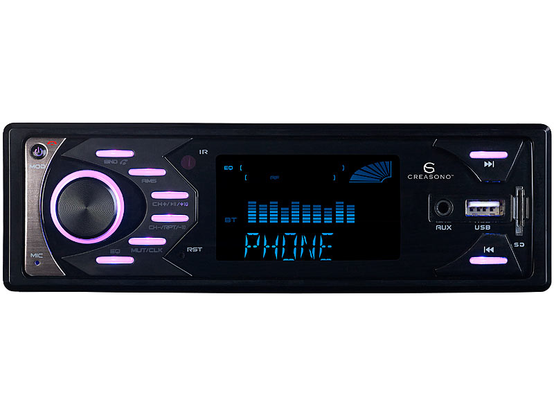 ; Bluetooth-Autoradios (1-DIN) 