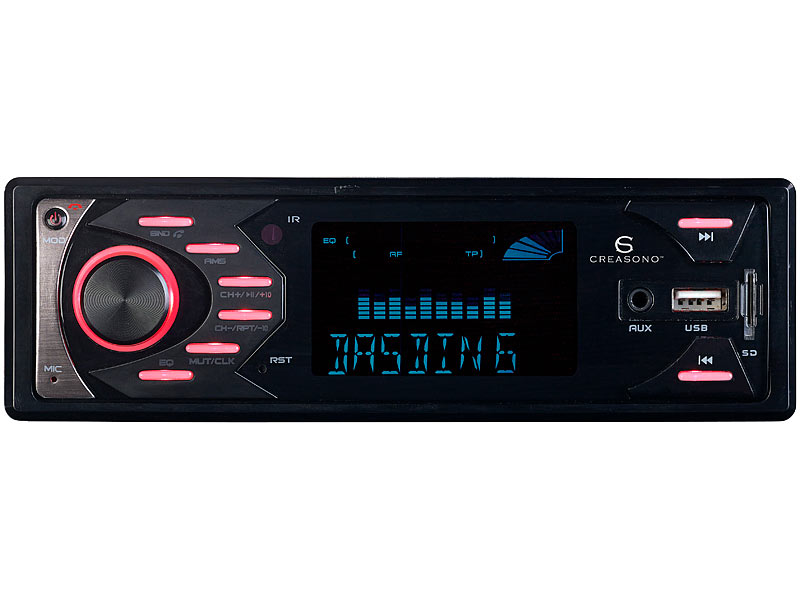 ; Bluetooth-Autoradios (1-DIN) 