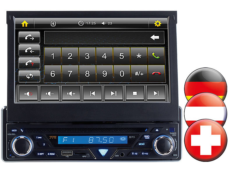 ; 1 DIN Navigations-Systeme 