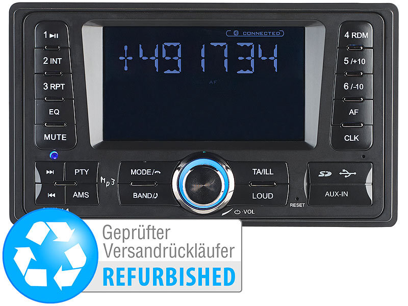 ; Bluetooth-Autoradios (1-DIN) Bluetooth-Autoradios (1-DIN) Bluetooth-Autoradios (1-DIN) 