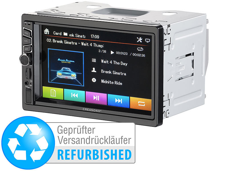 ; Bluetooth-Autoradios (1-DIN) 