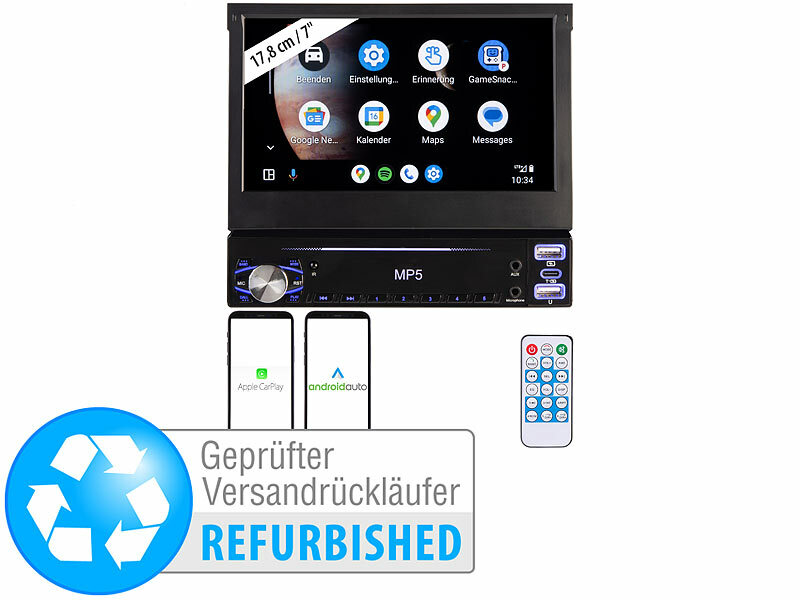 ; Bluetooth-Autoradios (1-DIN) 