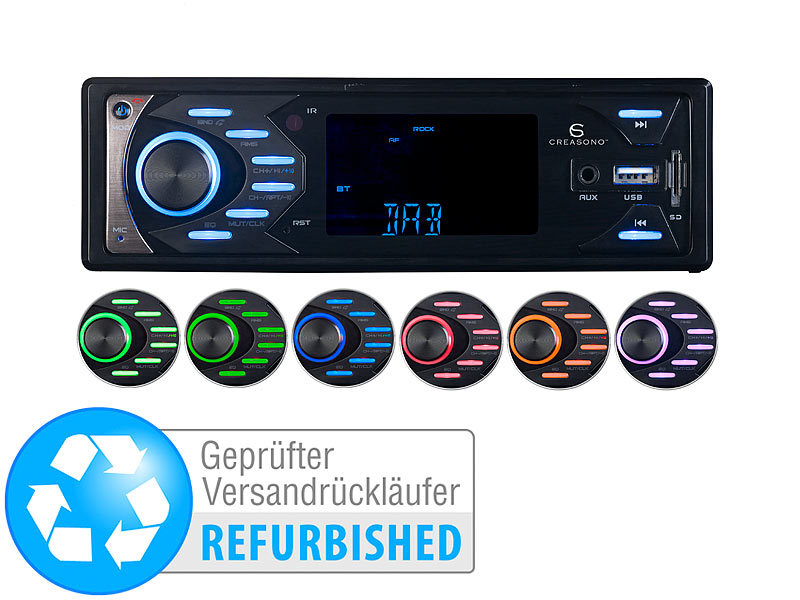 ; Bluetooth-Autoradios (1-DIN) 
