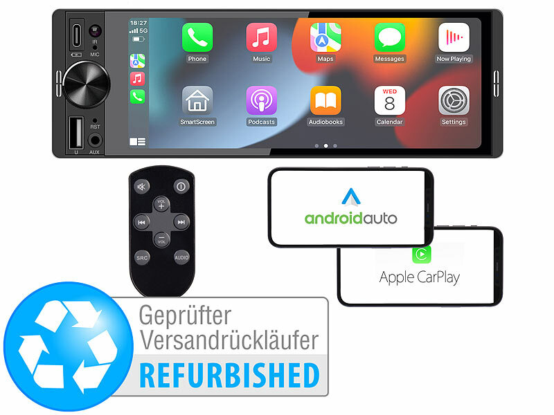 ; Bluetooth-Autoradios (1-DIN)
