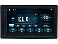 ; 2-DIN-MP3-Autoradios mit Bluetooth und Video-Anschluss 