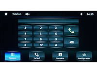 ; 2-DIN-MP3-Autoradios mit Bluetooth und Video-Anschluss 