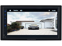 ; 2-DIN-MP3-Autoradios mit Bluetooth und Video-Anschluss 