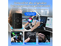; Wireless CarPlay- und Android-Auto-Adapter mit Dual-WLAN, Bluetooth und Android Wireless CarPlay- und Android-Auto-Adapter mit Dual-WLAN, Bluetooth und Android 