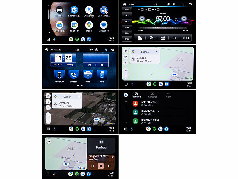 ; Bluetooth-Autoradios (1-DIN) Bluetooth-Autoradios (1-DIN) Bluetooth-Autoradios (1-DIN) 