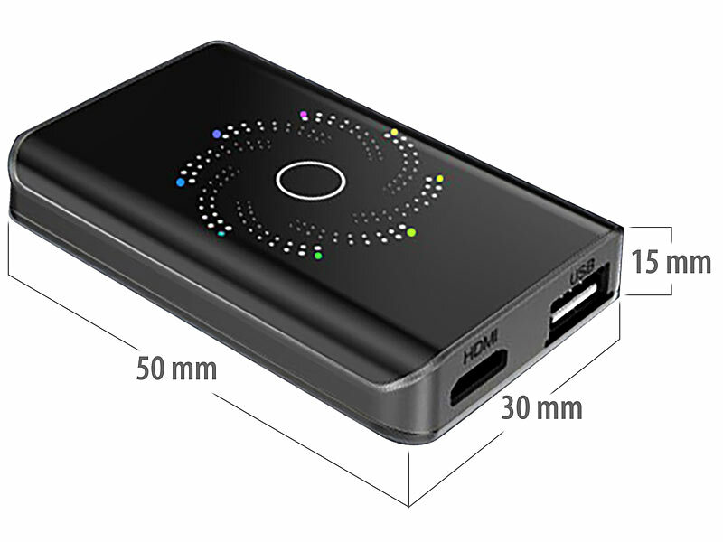 ; Wireless CarPlay- und Android-Auto-Adapter mit Dual-WLAN, Bluetooth und Android Wireless CarPlay- und Android-Auto-Adapter mit Dual-WLAN, Bluetooth und Android 